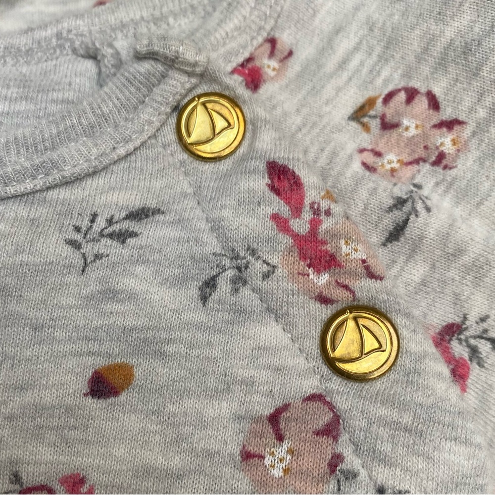 Petit Bateau Long Sleeve Floral Dress - Picture 3 of 7